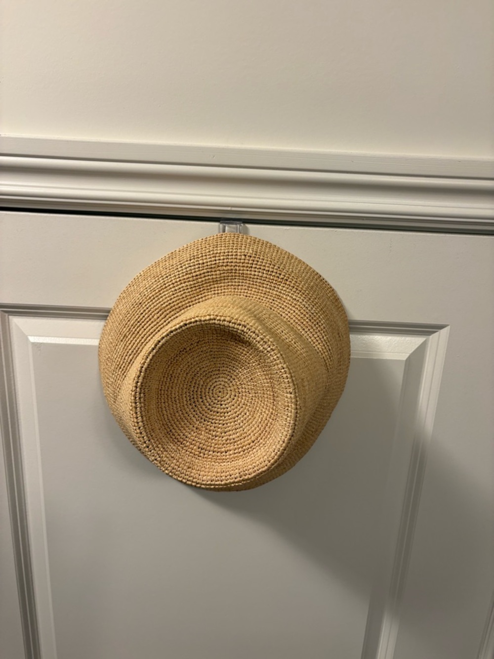 Janessa Leone Woven Straw Hat in Tan